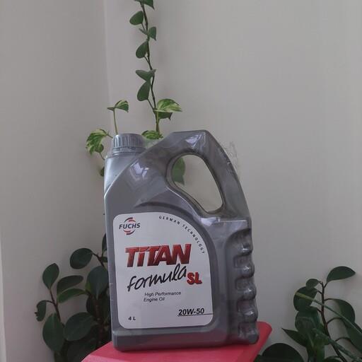 روغن موتور TITAN20W-50SL4Lساخت شرکت فوکس ایرانیان تحت لیسانس فوکس آلمان دارای نشان استاندارد ملی ایران